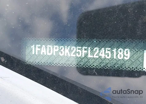 2015 Ford Focus Se from USA, damaged, VIN 1FADP3K25FL245189